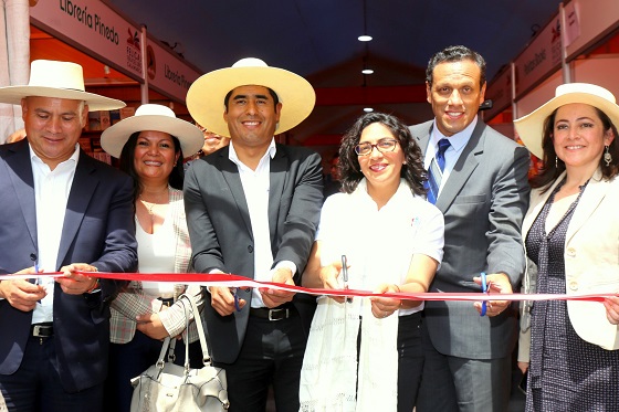 Gobernador Roger Guevara inauguró la Feria del Libro Cajamarca 2023