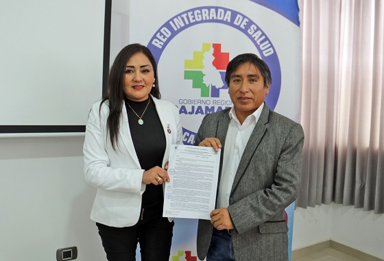 Roxana Rubio asume Dirección de la RIS Cajamarca