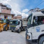 Pool de maquinaria para la rehabilitación de carretera Bambamarca – Paccha